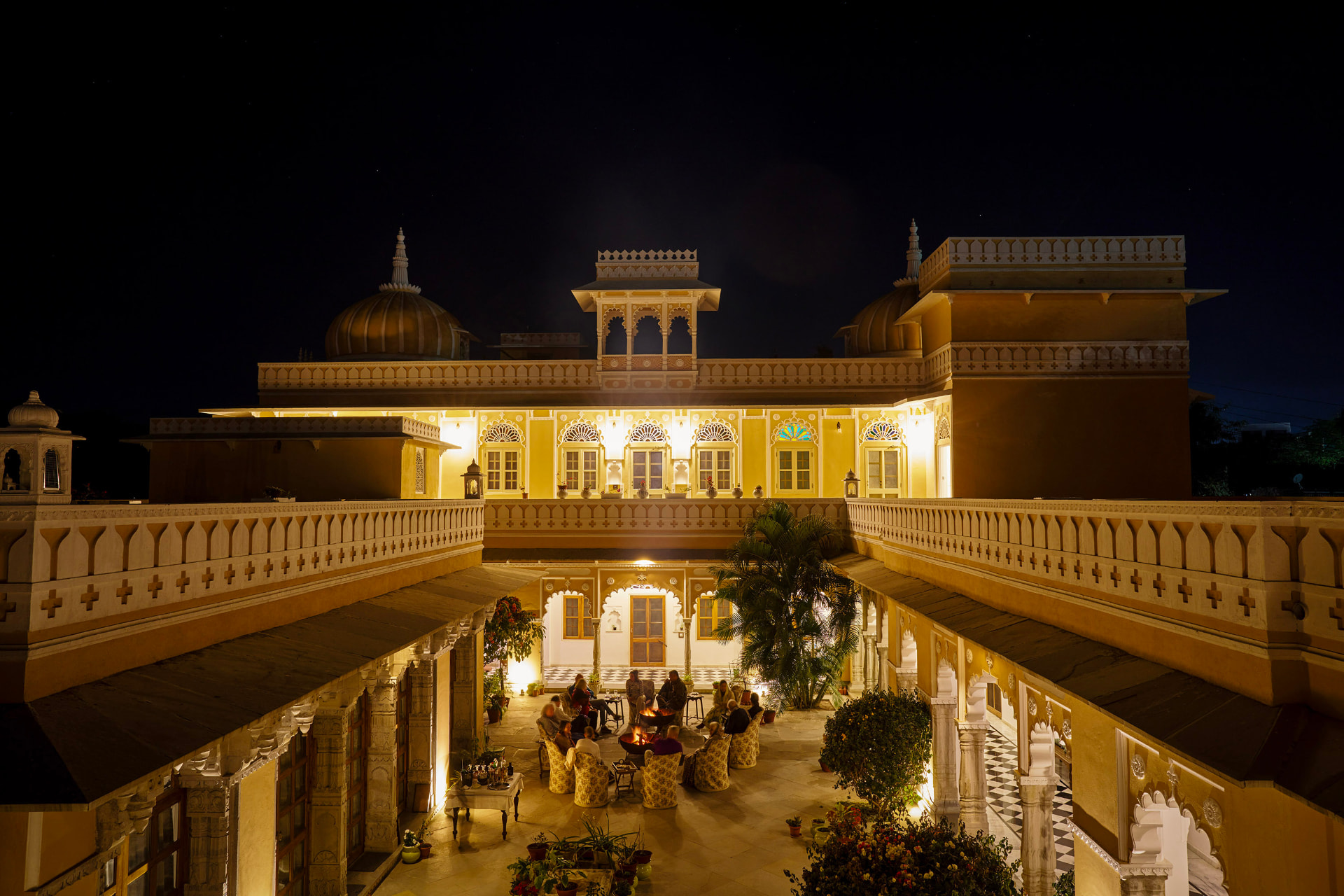 The Palace Illuminated