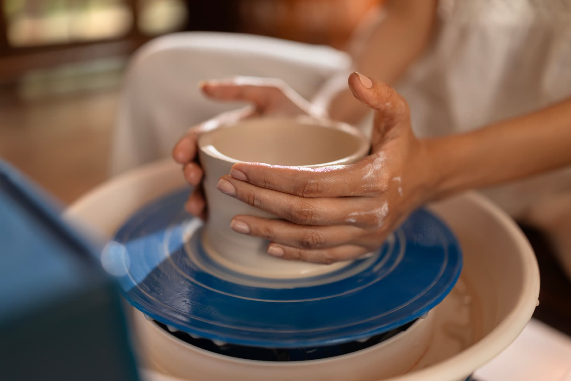 SwaSwara, CGH Earth — pottery at the art studio
