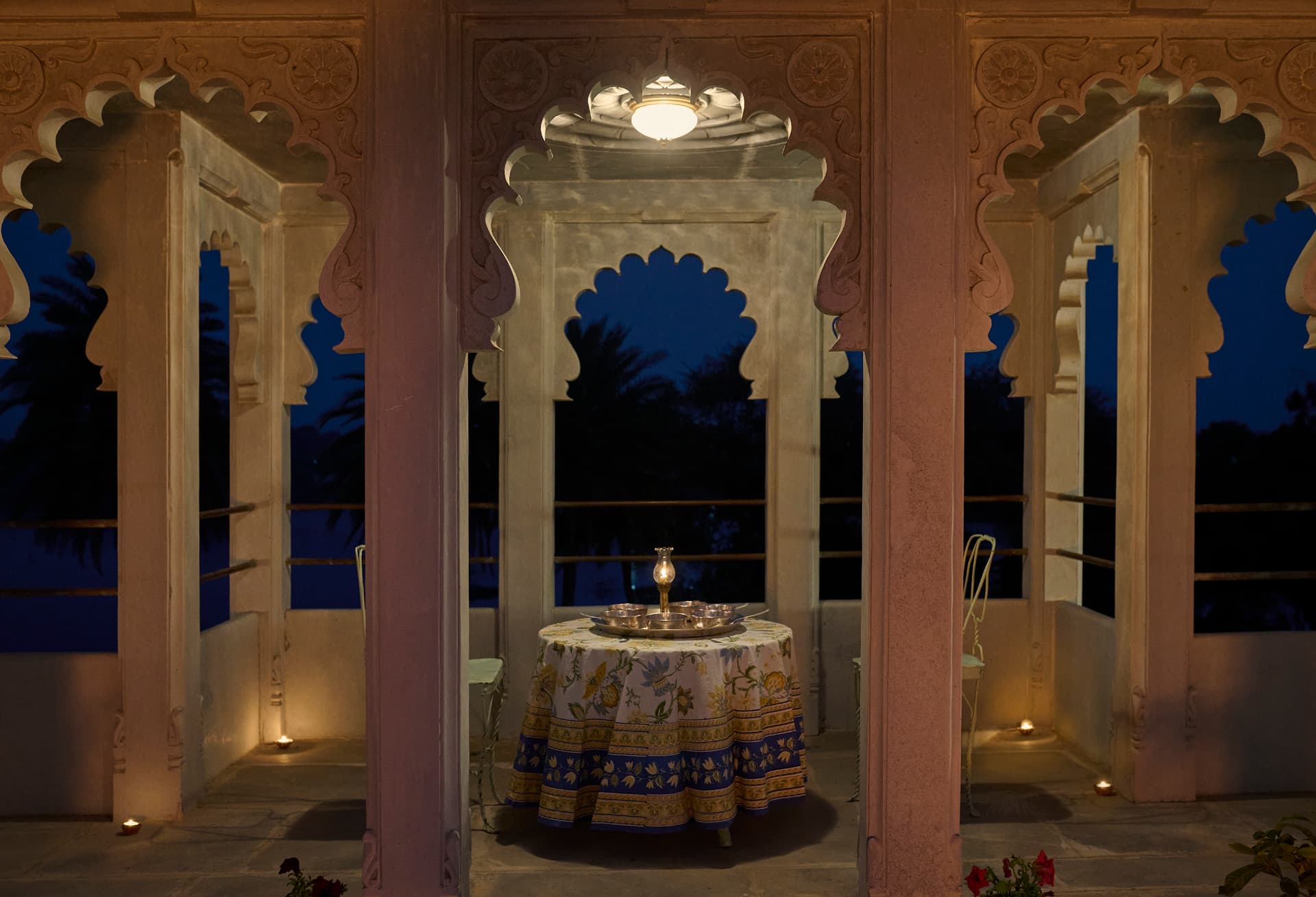 Private Dining in the Chhatri