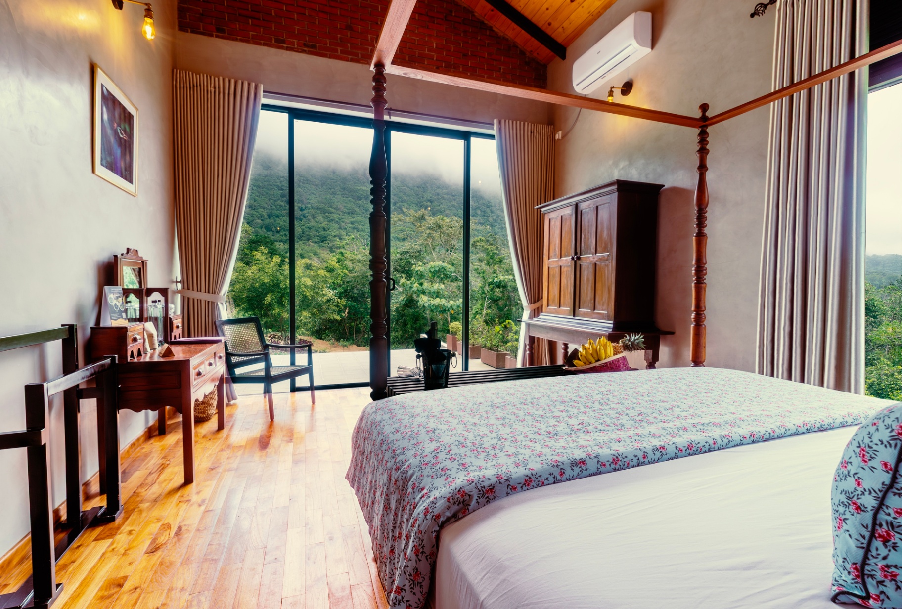 Four-Poster Forest Bedroom
