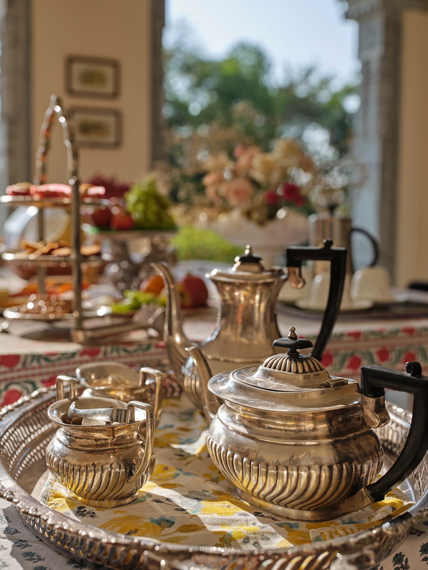 Silver Service Tea