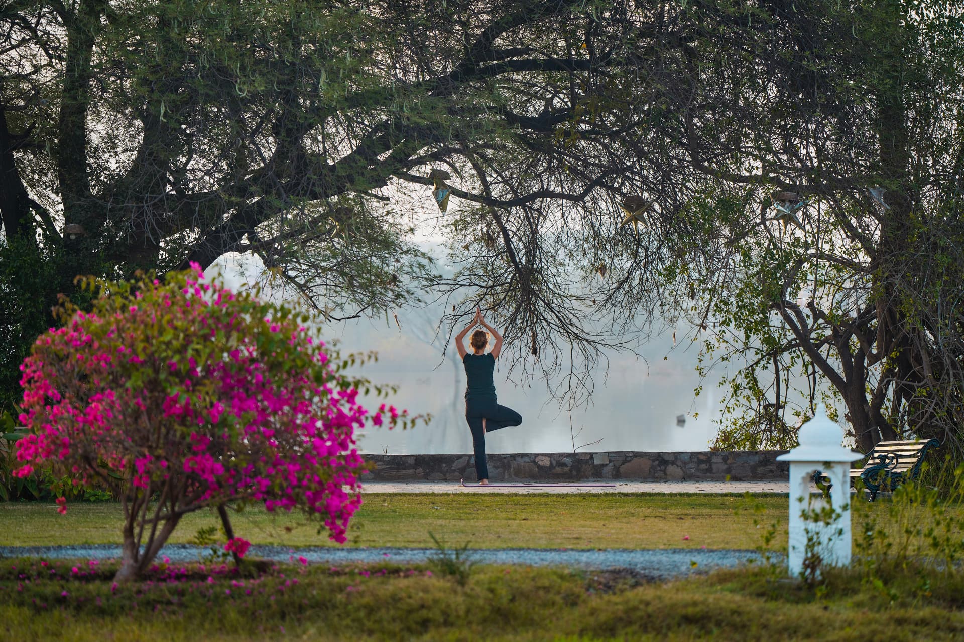 Sunrise Yoga by the Lake