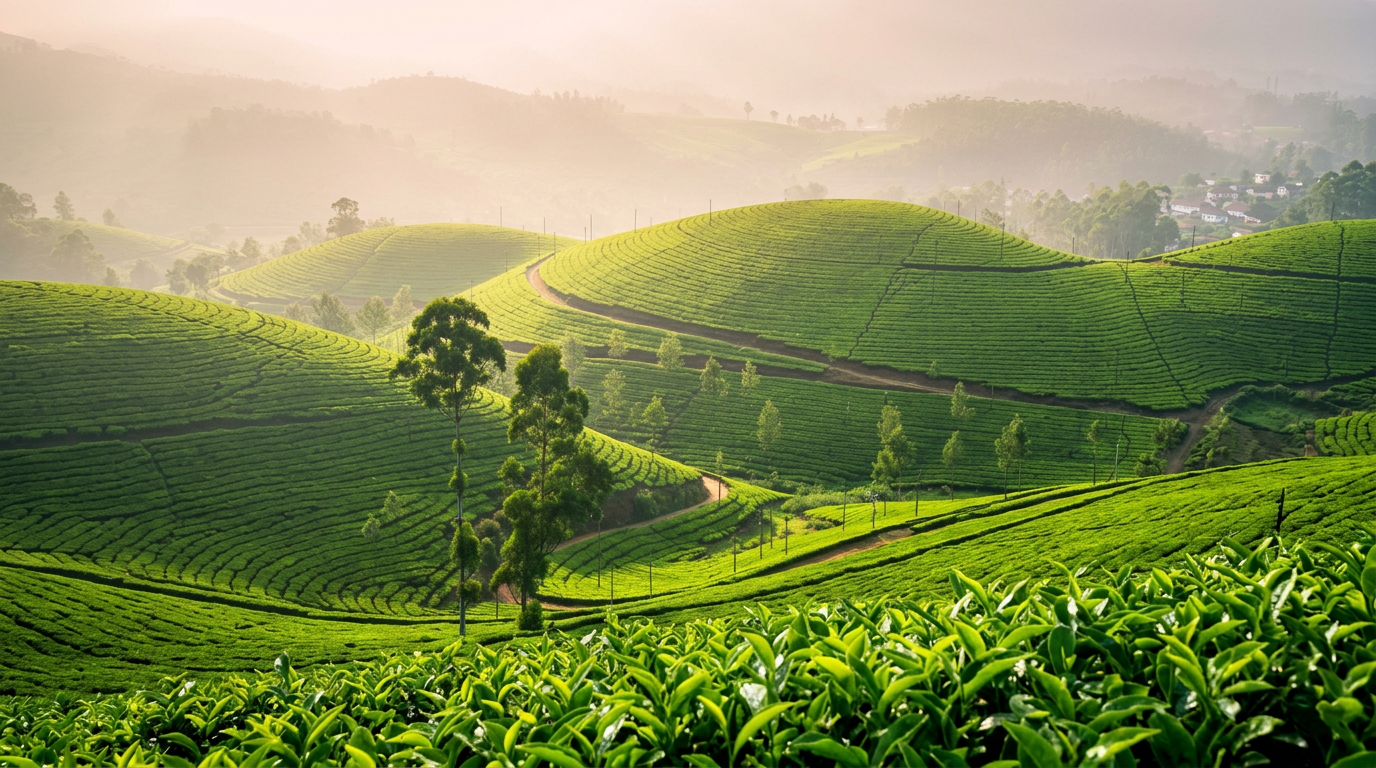 Munnar tea hills