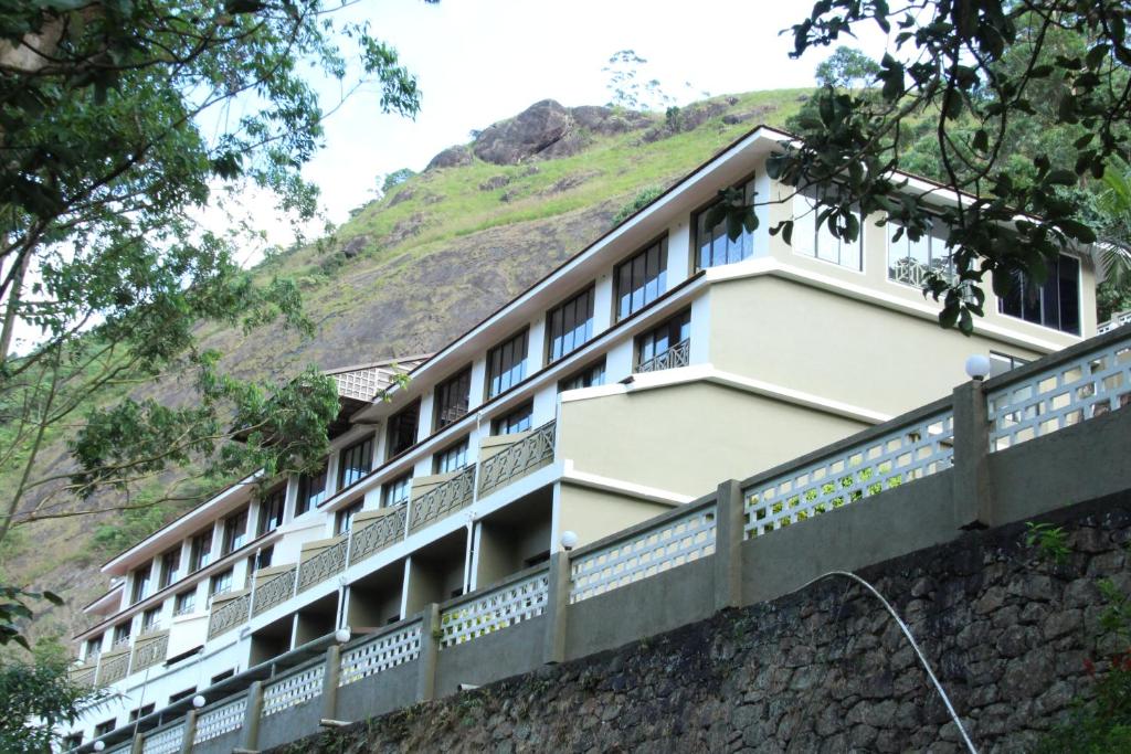 Guest balconies at Abad Copper Castle