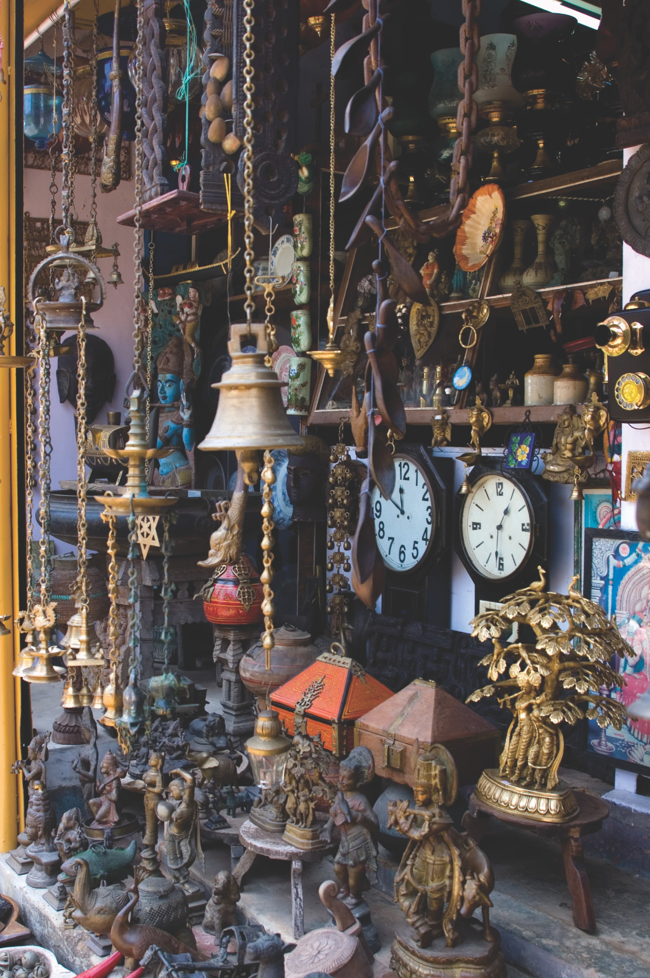 Antique shop in Jew Town, Mattancherry