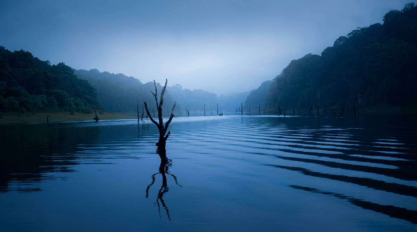 Thekkady lake