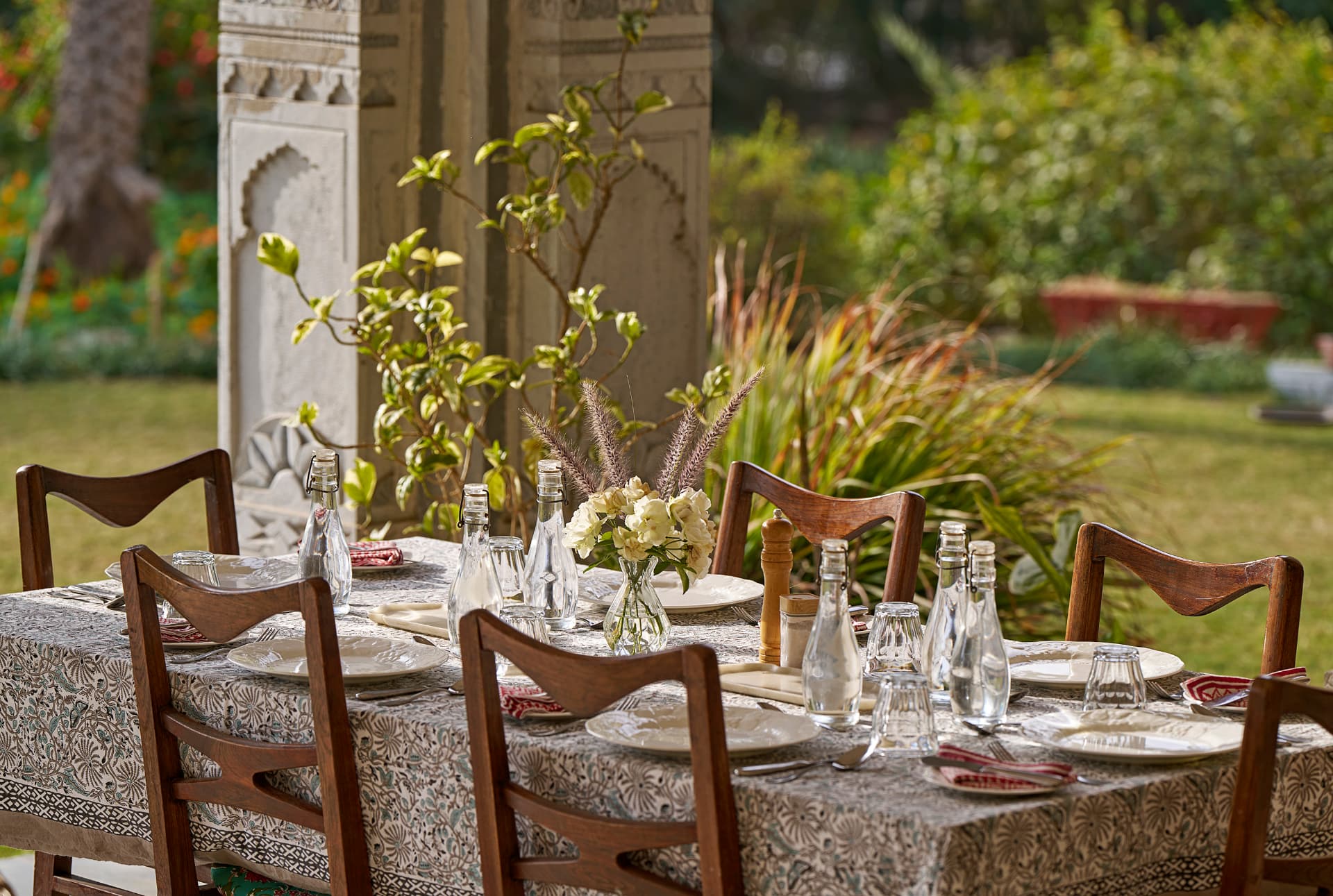 Lunch in the Garden